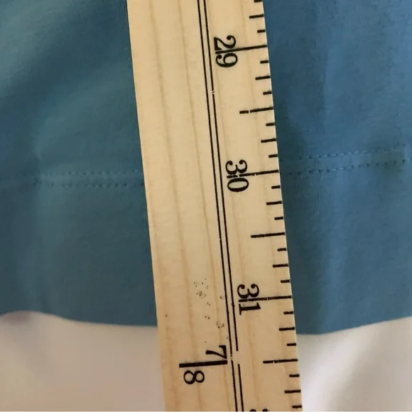 J Jill Luxe Supima Turtleneck Tunic Light Blue Modal Sz 4x Plus Size Casual - Picture 4 of 7